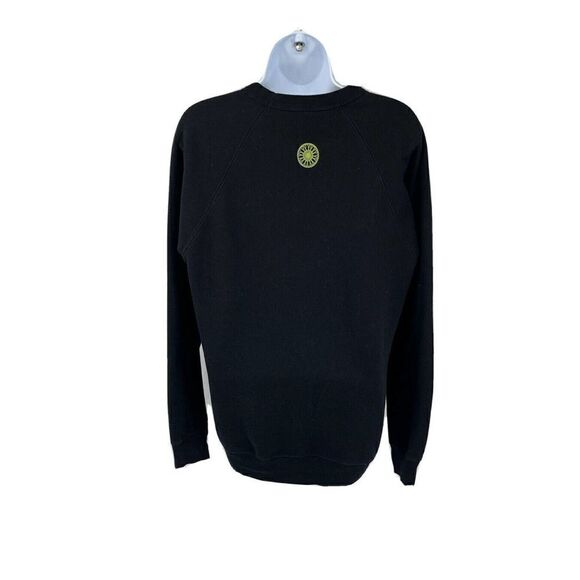 Soul Cycle Womens Black Sweatshirt Size Medium PRST Preston Hallow Dallas TX - Picture 2 of 9